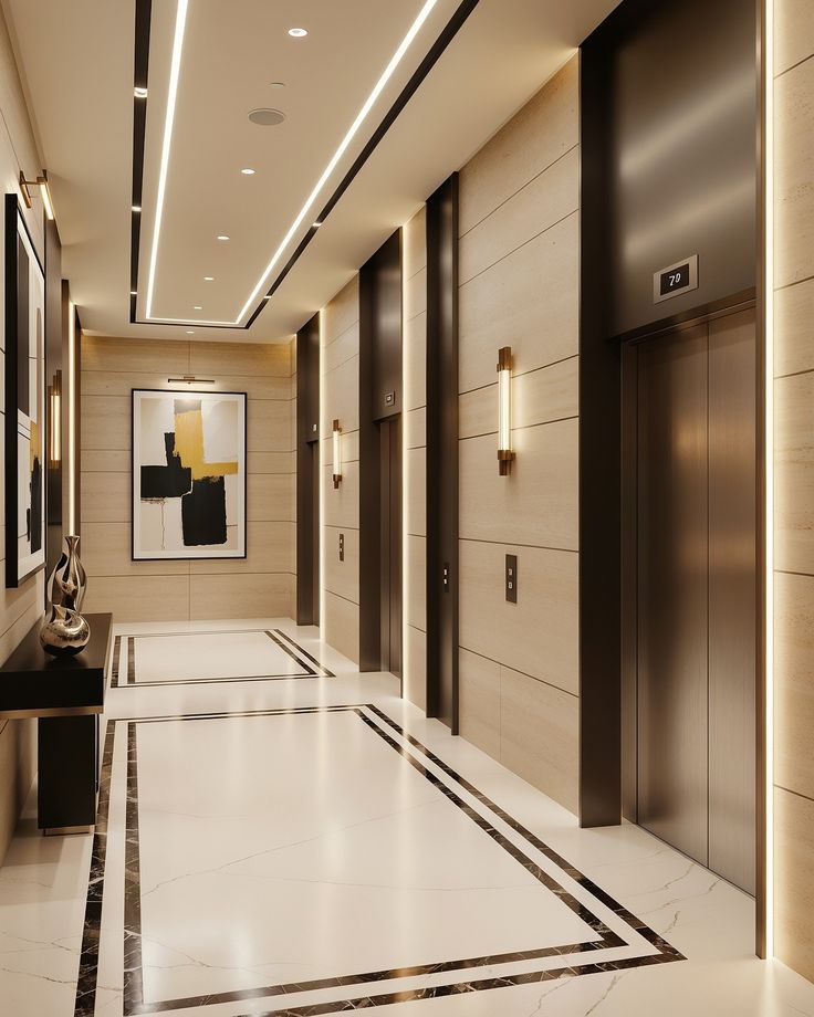 Boutique Hotel Suite with Bookmatched Marble & Cove Lighting #1